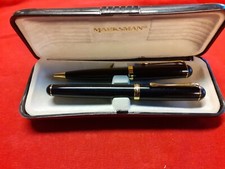 Coffret Stylo Plume Bille Bleu MARKSMAN