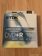 TDK 4.7 Gb 16X Lightscribe