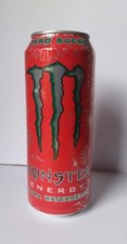Canette Can Monster Energy VIDE/EMPTY - ULTRA WATERMELON ZERO SUCRE