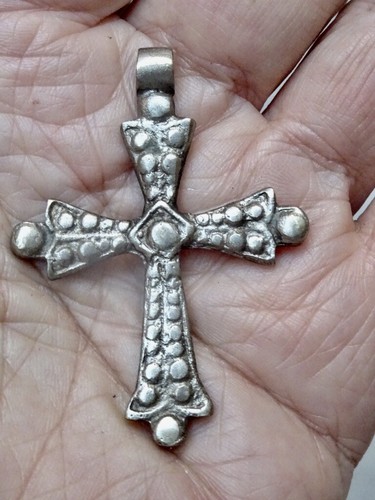 Croix copte argent ethiopie - croix,