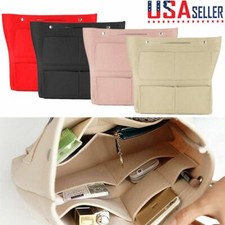 Large Multi pocket Felt Purse
