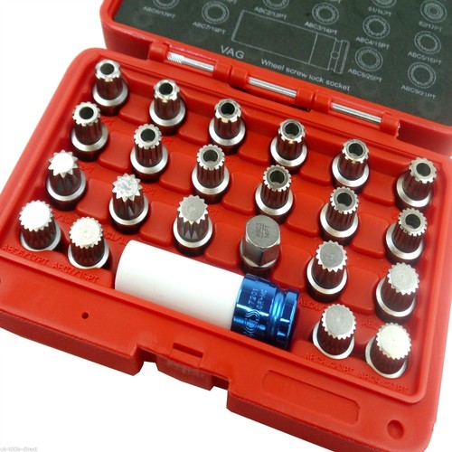 Kit douilles pour verrou de - kit, 23