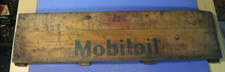 Ancienne facade de caisse de bidon d' huile AUTOMOBILIA MOBILOIL 90cm (4)