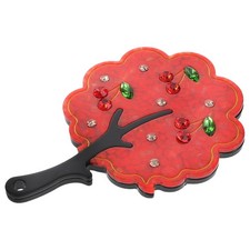  Miroir de poche portable avec forme d'arbre en forme de strass mini miroir