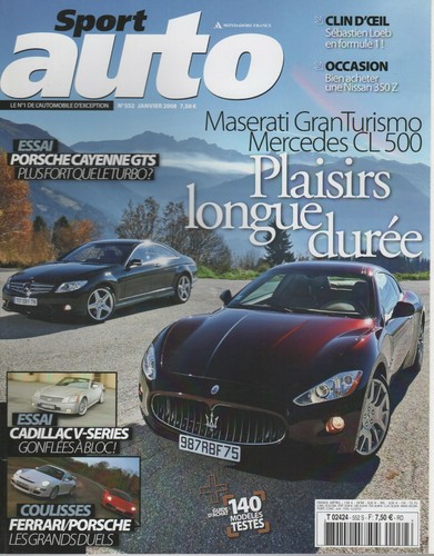 Sport auto 552 2008 maserati - auto,