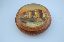 Ancienne boite ronde en bois