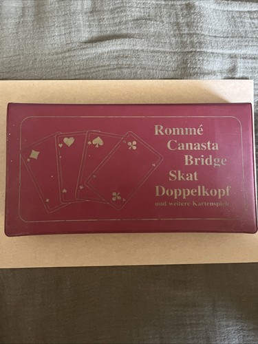 Jeu cartes rommé canasta - jeu,