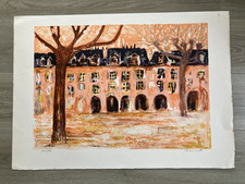 Lithographie Estampe Originale