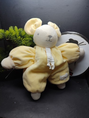 Doudou semi plat - , jaune