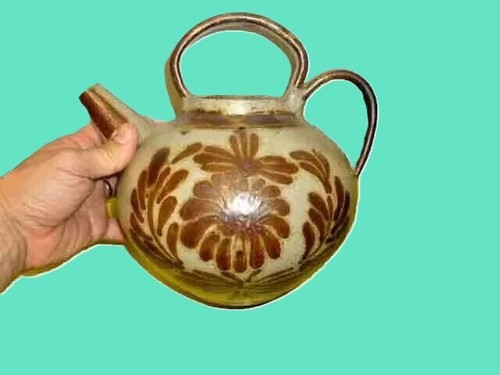 Vase chevrette gres signe - chevrette,