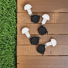  4 PCS Cat Cage Cage PETS CAGE Roues meubles Remplacement de la roue Pet Cage