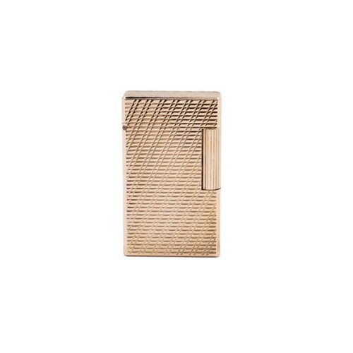 Dupont briquet doré - ligne, 2