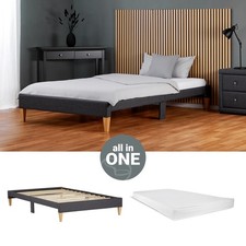 Cadre de Lit Rembourré 90x200