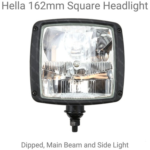 Hella phares carrés - phares, 162mm
