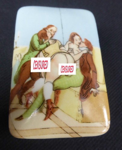 Boite porcelaine style - boite, art