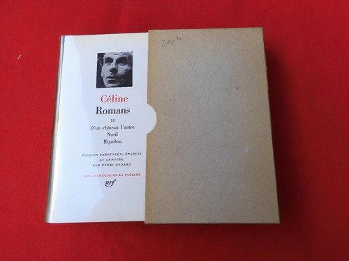 Pleiade celine romans tome - pleiade,
