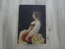 HST PORTRAIT TABLEAU PEINTURE