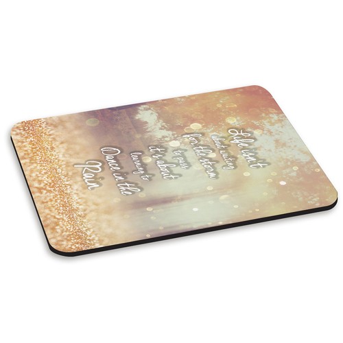 Danse pluie citation tapis - citation,