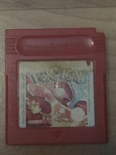 Pokémon Version Rouge FRA Nintendo Game Boy 100% Officiel