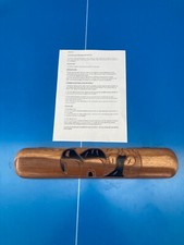 AWALE ANCIEN GRAND TRES BEAU JEU AFRICAIN SCULPTE EN BOIS 42 CM Livré Gratuit