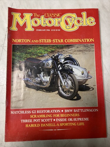 Classic motorcycle magazine - classic,