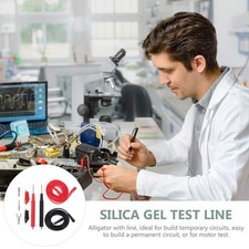 1 SET MULTIMÈTRE PVC Ligne de test PVC Ligne de plomb MultiMeter Kit de câble