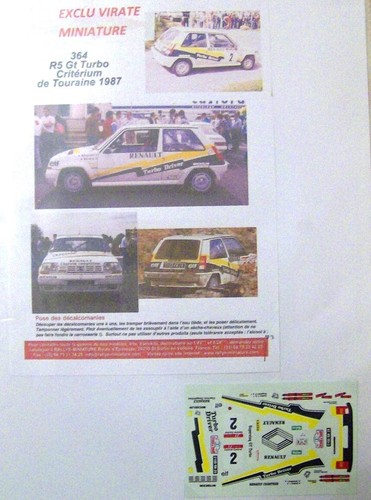 Renault turbo criterium - gt,