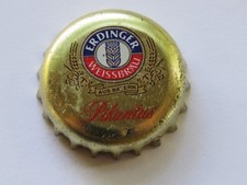Bière Bouteille Couronne Casquette Brauerei Erdinger Pinkantus Bock