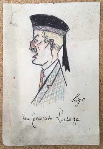 Dessin original ancien - original,