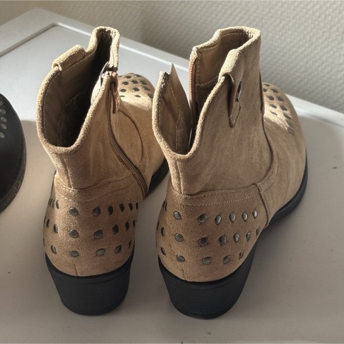 Lpb bottines femme daim - femme,