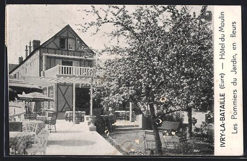 Cpa ivry bataille - ivry-la-bataille, /eure