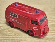 Voiture Miniature Peugeot D4a Pompier Solido 1/43