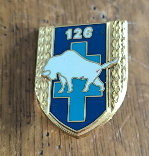 Insigne 126 régiment - insigne,