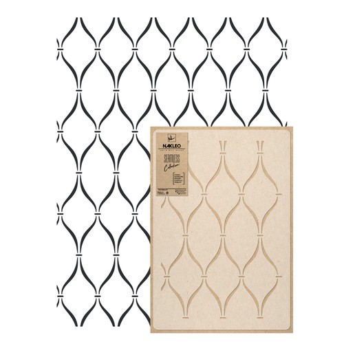 Marocain pochoir plastique - pochoir,