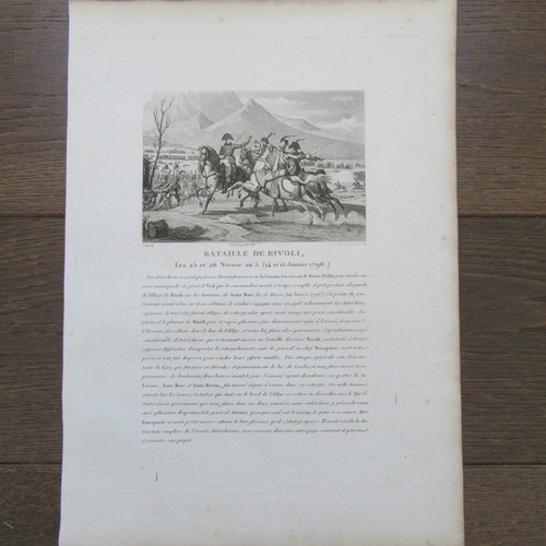 Gravure 1830 napoleon - ,