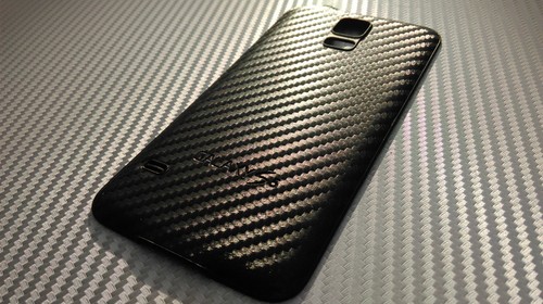 Coque imitation carbone noir - coque,