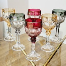 Amaris Nachtmann 6 Grands Verres A Vin Eau En Cristal Coloré Irisé 