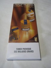 présentoir publicitaire cigarettes philip morris.grand model.