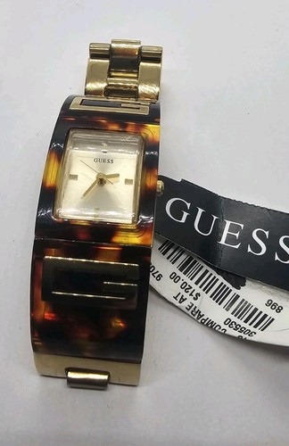 Guess gold tortoise resin - tortoise,