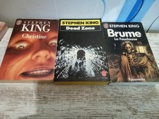Lot Stephen King. Christine,Dead zone,Brume.