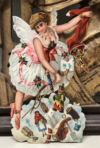 Christmas fairy gifts stocking - gifts,