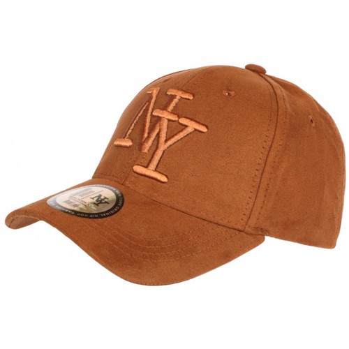 Casquette daim marron - casquette,