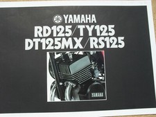 YAMAHA 125 RD TY 1981