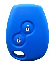 Housse Silicone pour Clé Renault Dacia Sandero Duster Lodgy Logan Dokker Bleu
