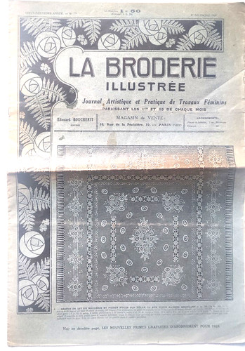 Broderie illustrée 378 - la, n°378