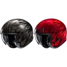 HJC V31 Casque Jet Moto Rétro