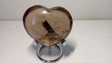 265g Coeur Quartz  Fumé De