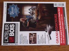 $$$ Revue L'atelier bois N°174 Table pique-nique  Scie Silver line PS3200  SD510