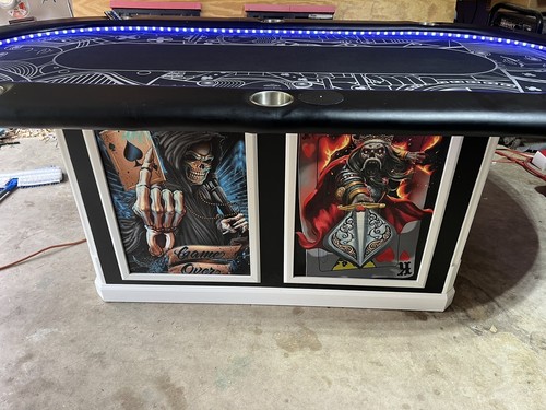 Custom poker table - poker,