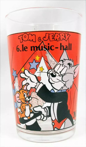 Tom jerry verre à - &,